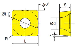 Пластина SCGX09T308-PMN JU6020